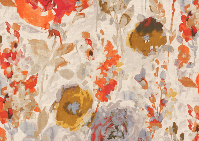 Harper, Burnt Orange - Roman Blind - Image 6